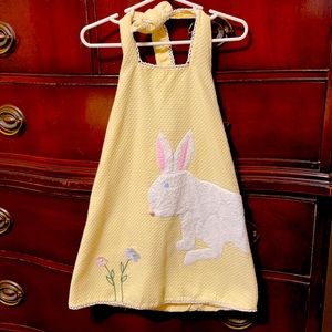 Pique Halter Top with Bunny